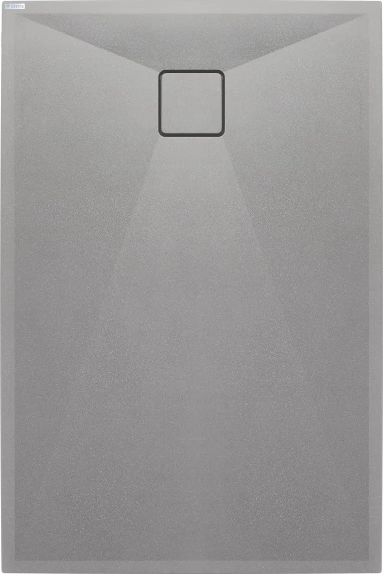 Brodzik prostokątny Deante Correo 100x80 granit szary metalik KQR_S46B