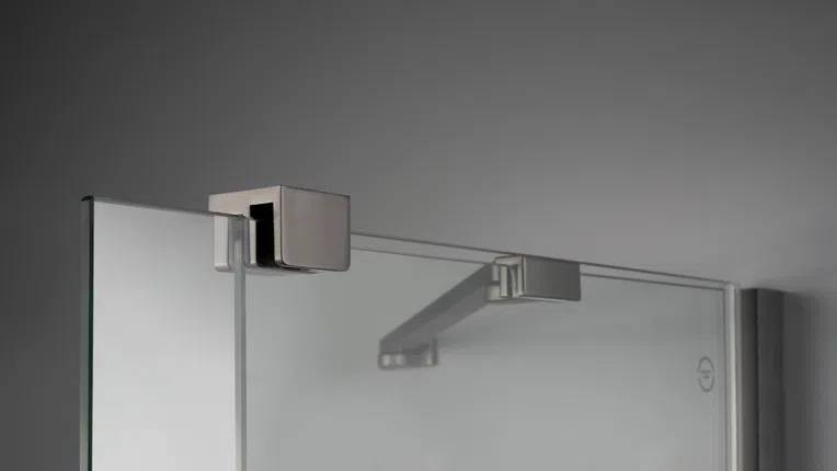 Kabina prysznicowa Walk-In Deante Prizma 90x195 przesuwna titanium KTJ_D39R