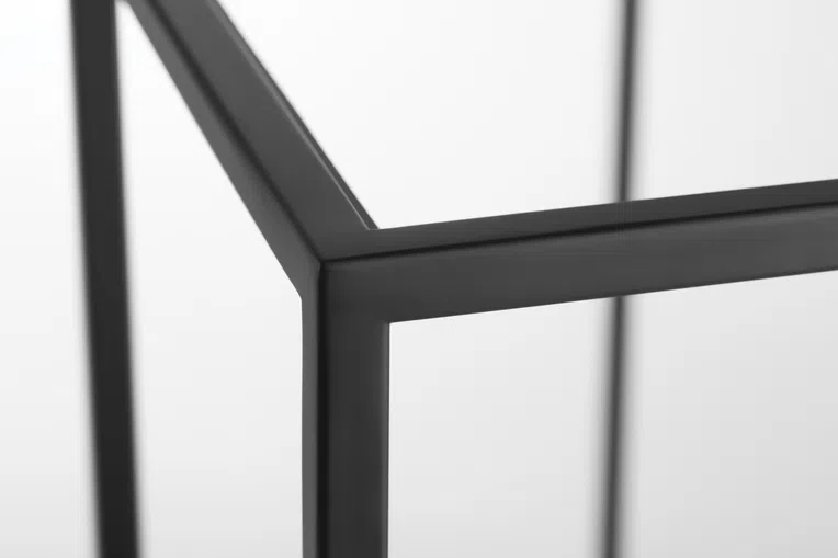 Słupek do konsoli łazienkowej Deante Correo 30x76x40 cm nero CKC_N30A