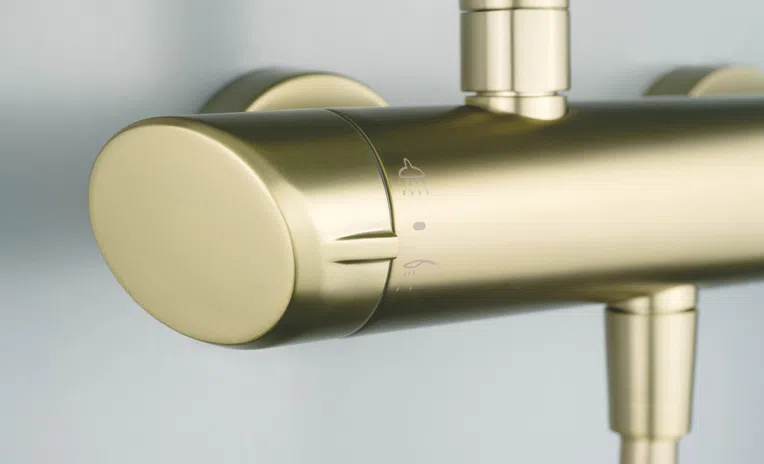 Kolumna prysznicowa Deante Arnika złoto szczotkowane NAC_R1QK