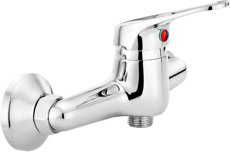 Bateria prysznicowa natynkowa Deante Lobo chrom połysk BYU_040M