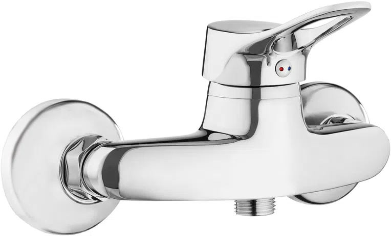 Bateria prysznicowa natynkowa Deante Vero chrom połysk BOW_040M