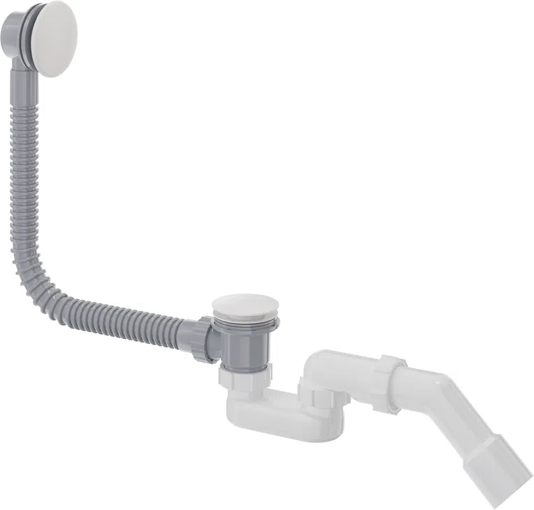 Syfon wannowy klik-klak Deante Prizma bianco NHC_A57B