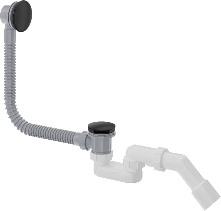 Syfon wannowy klik-klak Deante Prizma nero NHC_N57B