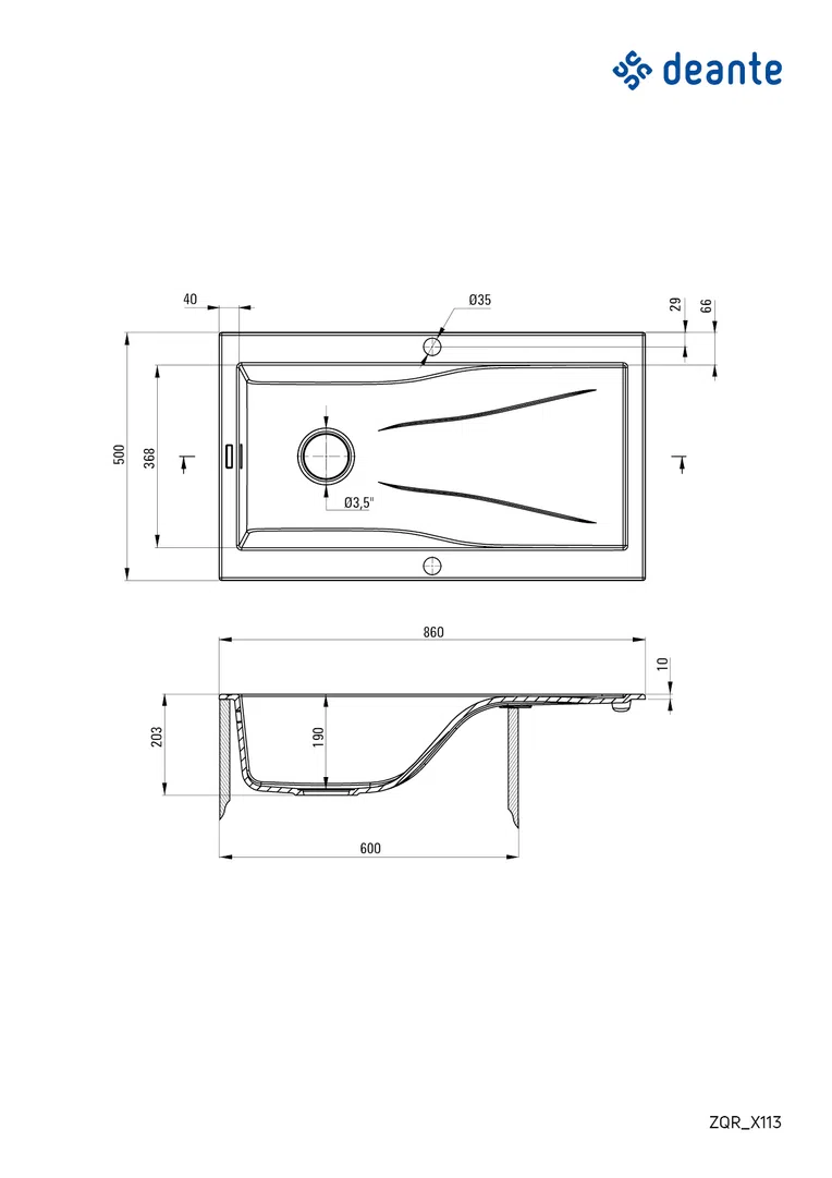 ZLEWOZMYWAK RAPSODIA DEANTE ZQR_S113