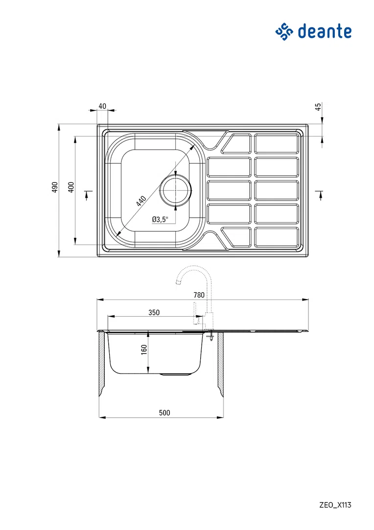 Zlewozmywak soul Deante zeo_0113