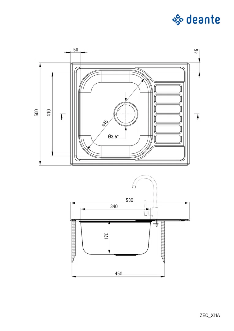 Zlewozmywak soul Deante zeo_311a