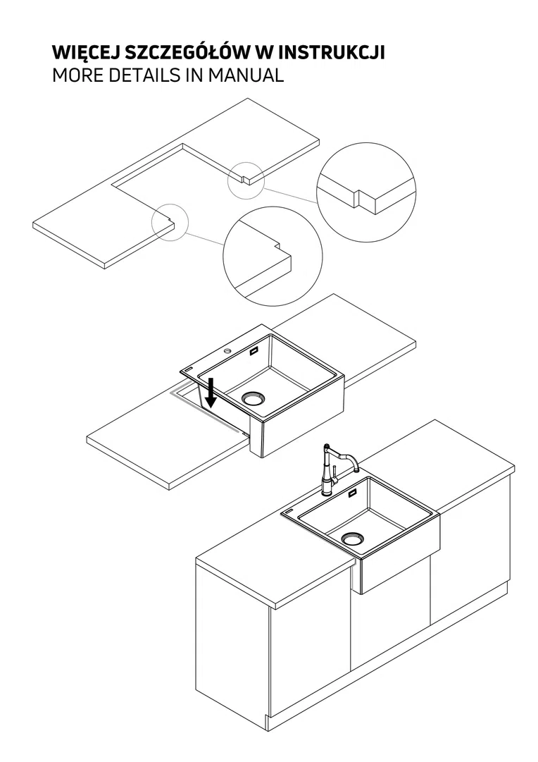 Zlewozmywak eridan Deante zqe_g10k
