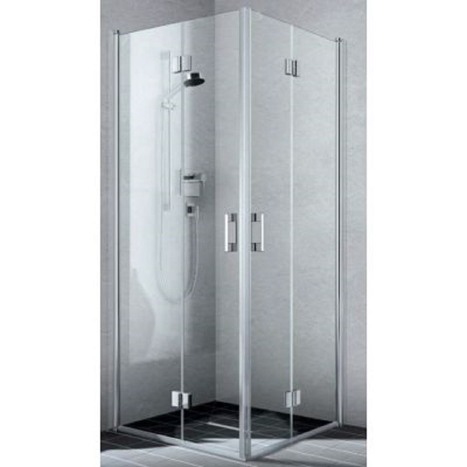 Zdjęcia - Ścianka prysznicowa Kermi Drzwi prysznicowe  Liga 100x200 chrom transparentne LI2CL09020V 