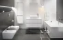 Szafka łazienkowa pod umywalkę Cersanit Crea 100 cm biały połysk S924-021