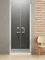 Drzwi prysznicowe New Trendy New Soleo 80x195 wnękowe chrom uniwersalne D-0124A