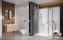 Drzwi prysznicowe Cersanit Arteco 90X190 chrom transparentne S157-008