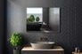 Lustro łazienkowe prostokątne 60x80 cm Venti Fazowane