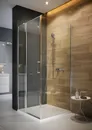 Drzwi prysznicowe Cersanit Moduo 80X80X195 prawe chrom transparentne S162-004