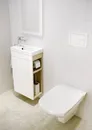 Szafka łazienkowa pod umywalkę Cersanit Smart 40 cm biały połysk S568-022