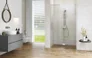 Drzwi prysznicowe Cersanit Crea 90X200 chrom transparentne S159-006