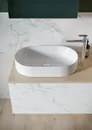 Szafka łazienkowa pod umywalkę z blatem Cersanit Inverto 80 cm biały mat S930-001