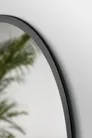 Lustro łazienkowe led barwa neutralna okrągłe 80cm Elita Sharon czarny mat 168122
