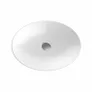 Umywalka nablatowa Koło Variform 55x40 cm owalna biały połysk 500771016