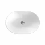 Umywalka wpuszczana Koło Variform 60x40 cm owalna biały połysk 500730016