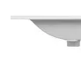 Umywalka meblowa Comad Lava 61x46 cm prostokątna biały połysk UM-CFP LAVA 60D