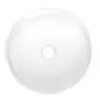 Umywalka nablatowa Deante Silia 36 cm okrągła biały mat CQS_AU4S