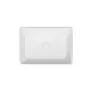 Umywalka nablatowa Komfort Orisa 51x36 cm prostokątna biały połysk