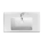 Umywalka meblowa Cersanit Crea 81x46 cm prostokątna biały połysk K114-017-ECO