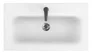 Umywalka wpuszczana Cersanit Moduo 80x45 cm prostokątna biały połysk K116-044-ECO
