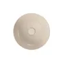 Umywalka nablatowa Cersanit Larga 40 cm okrągła beżowy mat K677-045