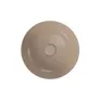 Umywalka nablatowa Cersanit Larga 40 cm okrągła brązowy mat K677-046