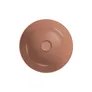 Umywalka nablatowa Cersanit Larga 40 cm okrągła czerwony mat K677-048