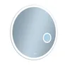 Lustro łazienkowe led barwa zimna okrągłe 80 cm Venti Radson
