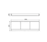 Panel meblowy do wanny 170 cm Cersanit Smart biały S568-026