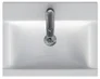 Umywalka meblowa Cersanit Ontario 50x40 cm prostokątna biały połysk K669-001