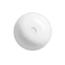 Umywalka nablatowa Cersanit Larga 40 cm okrągła biały połysk K677-001