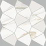 Mozaika Gold Wish white mosaic glossy rectified 29,7x29,7 Cersanit