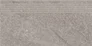 Stopnica Bolt light grey steptread mat rectified 29,8x59,8 Cersanit