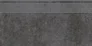 Stopnica Morenci graphite steptread mat 29,8x59,8 Cersanit