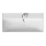 Umywalka meblowa Cersanit Larga 100x46 cm prostokątna biały połysk K120-011