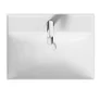 Umywalka meblowa Cersanit Larga 61x46 cm prostokątna biały połysk K120-009