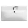 Umywalka meblowa Cersanit Larga 81x46 cm prostokątna biały połysk K120-010