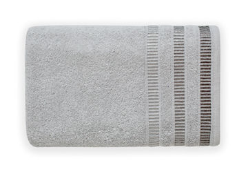 Ręcznik Sagitta 70x140 Srebro