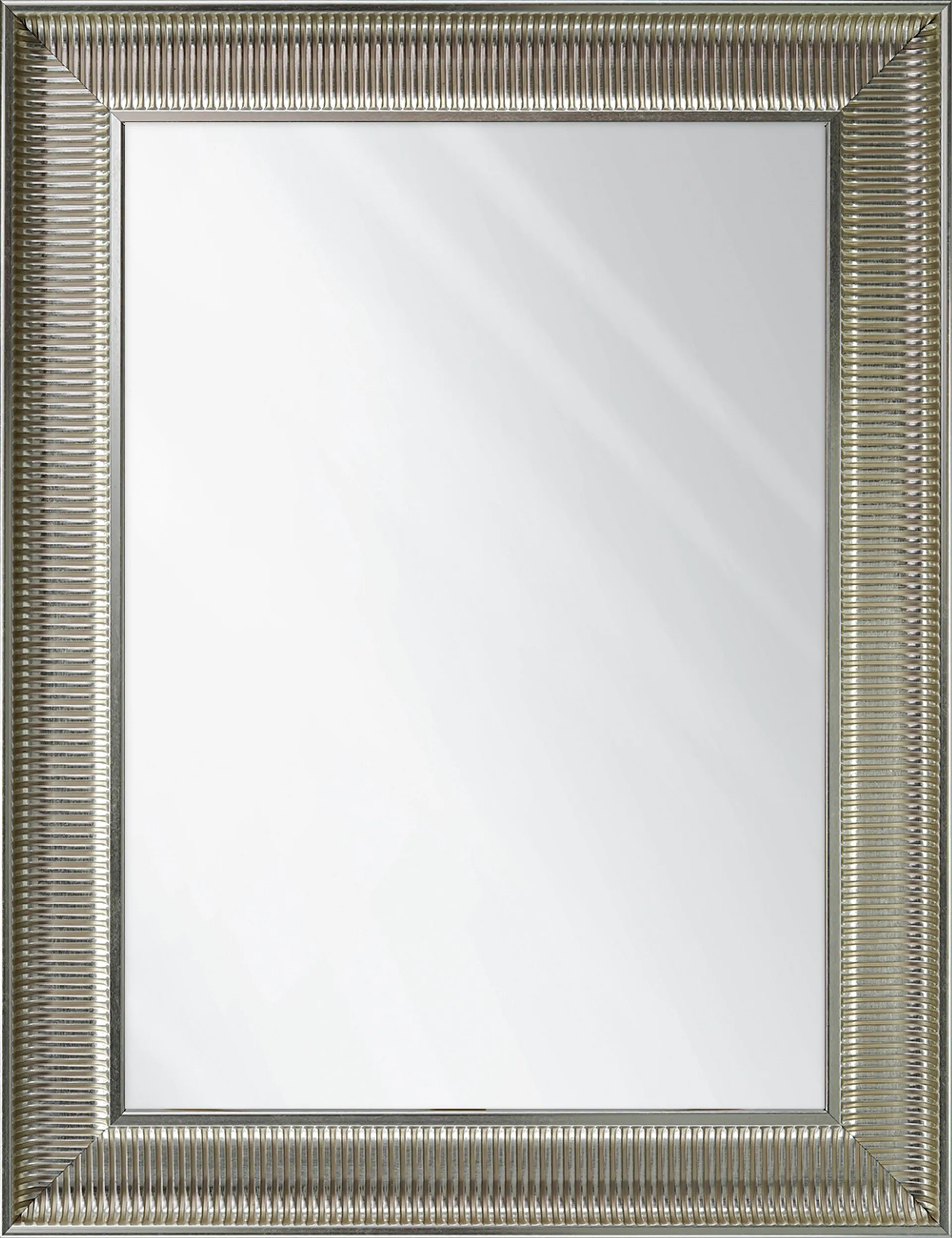 Lustro prostokątne 50x70 cm Arezzo srebrne