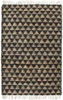 Dywanik dekoracyjny Jute tring 80x130 cm czarny