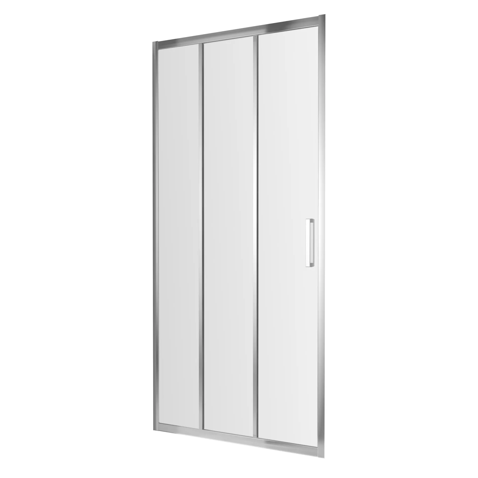 Drzwi prysznicowe Omnires Chelsea 100x190 chrom transparentne NDT10XCRTR