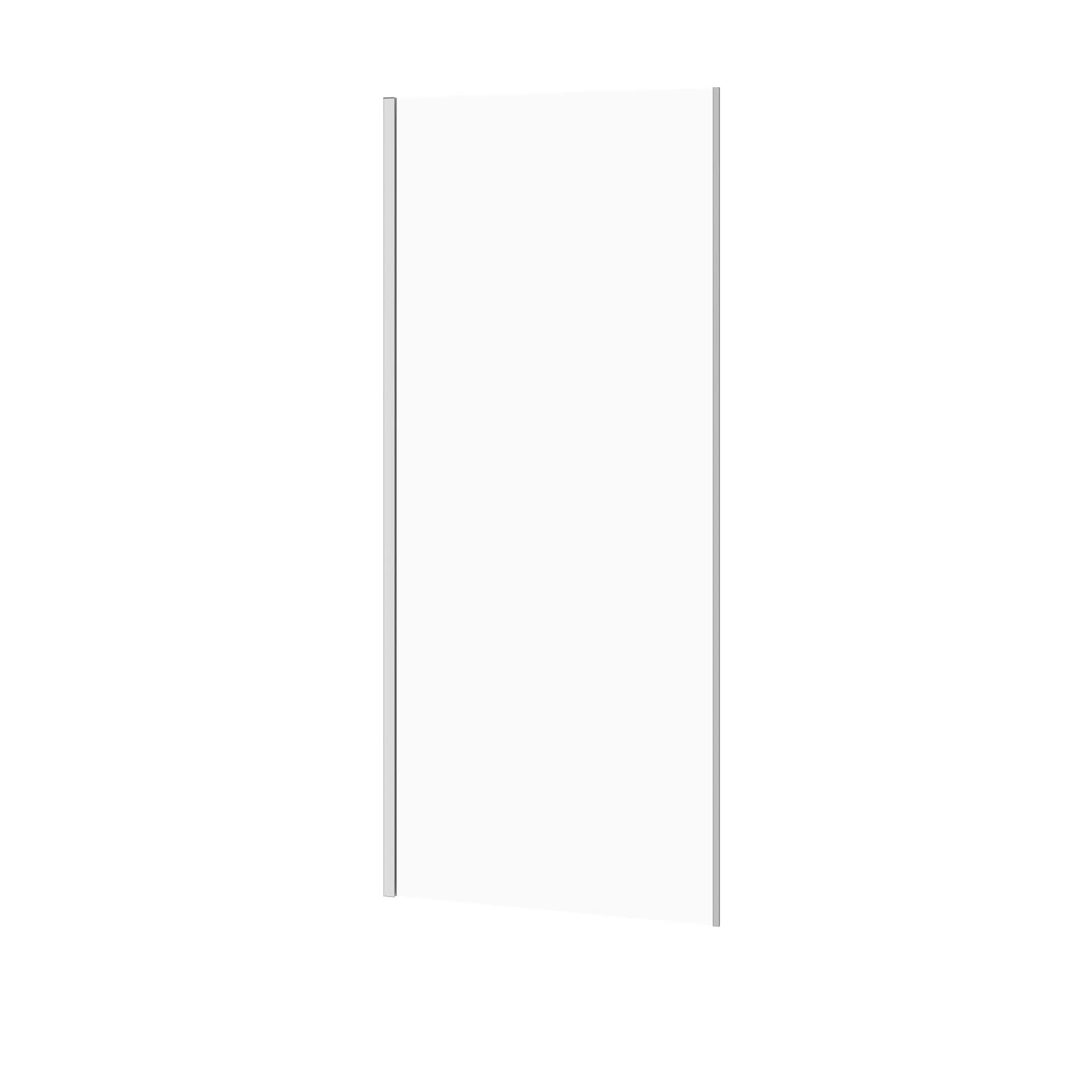 Ścianka kabiny prysznicowej Cersanit Crea 90x200 chrom transparentne S159-010