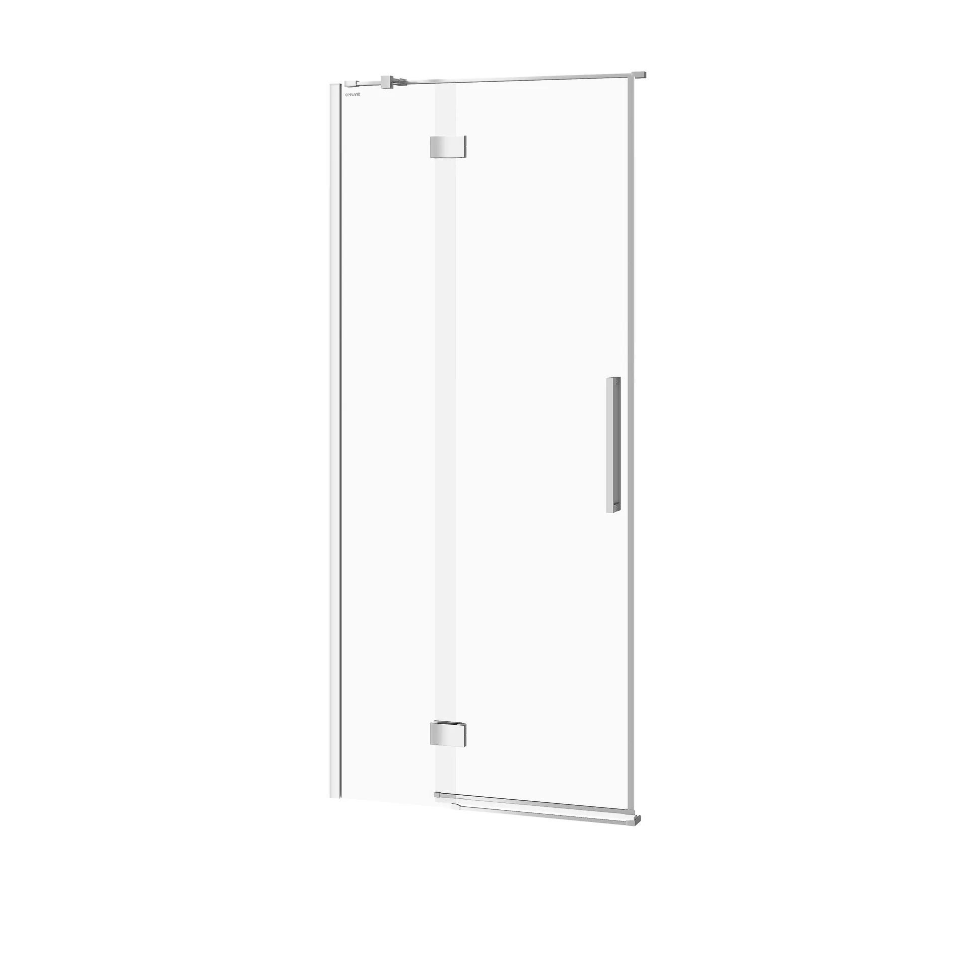Drzwi prysznicowe Cersanit Crea 90X200 lewe chrom transparentne S159-005