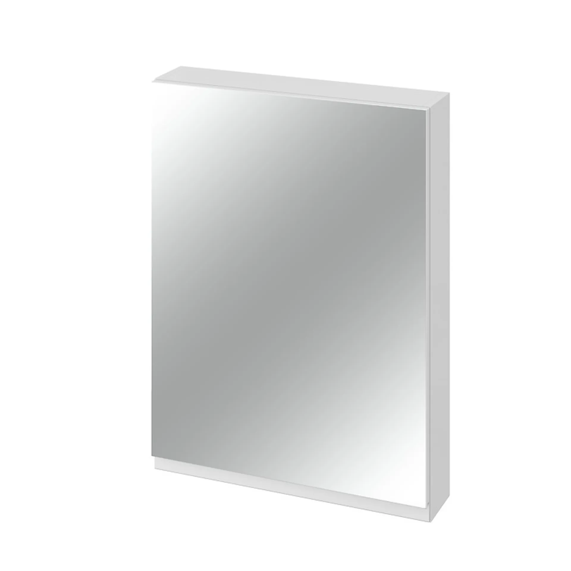 Szafka łazienkowa wisząca z lustrem Cersanit Moduo 60 cm biały połysk S590-018-DSM