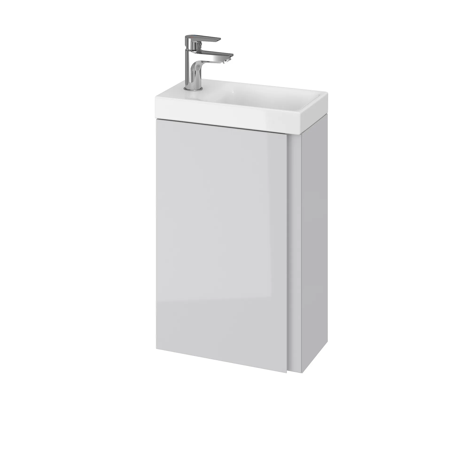 Szafka łazienkowa pod umywalkę Cersanit Moduo 40 cm szary mat S590-013-DSM